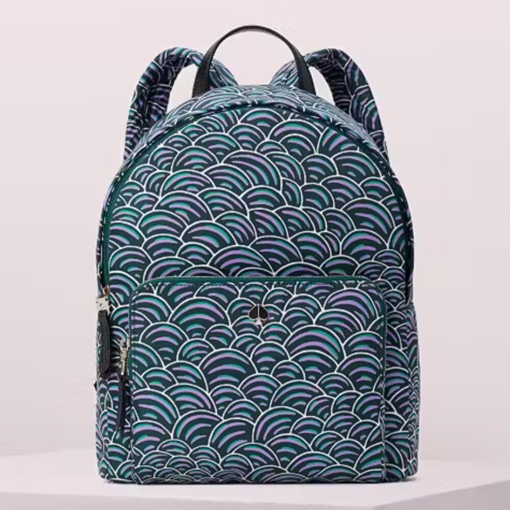 NWT Kate Spade Taylor Party Bubbles Large Backpack
